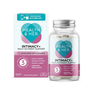 Health & Her Intimacy+ Multi Nutrient Support Supplement 60 Capsules - Image 2