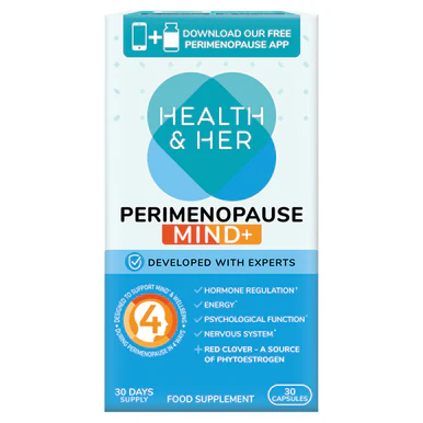Health & Her Perimenopause Mind+ Multi Nutrient Support Supplement 30 Capsules - Image 2