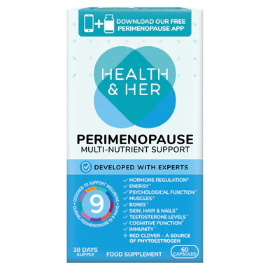 Health & Her Perimenopause Multi Nutrient Support Supplement 60 Capsules - Image 2