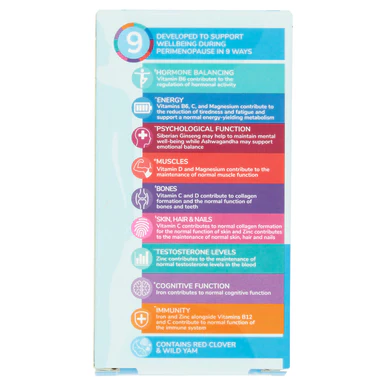 Health & Her Perimenopause Multi Nutrient Support Supplement 60 Capsules - Image 3
