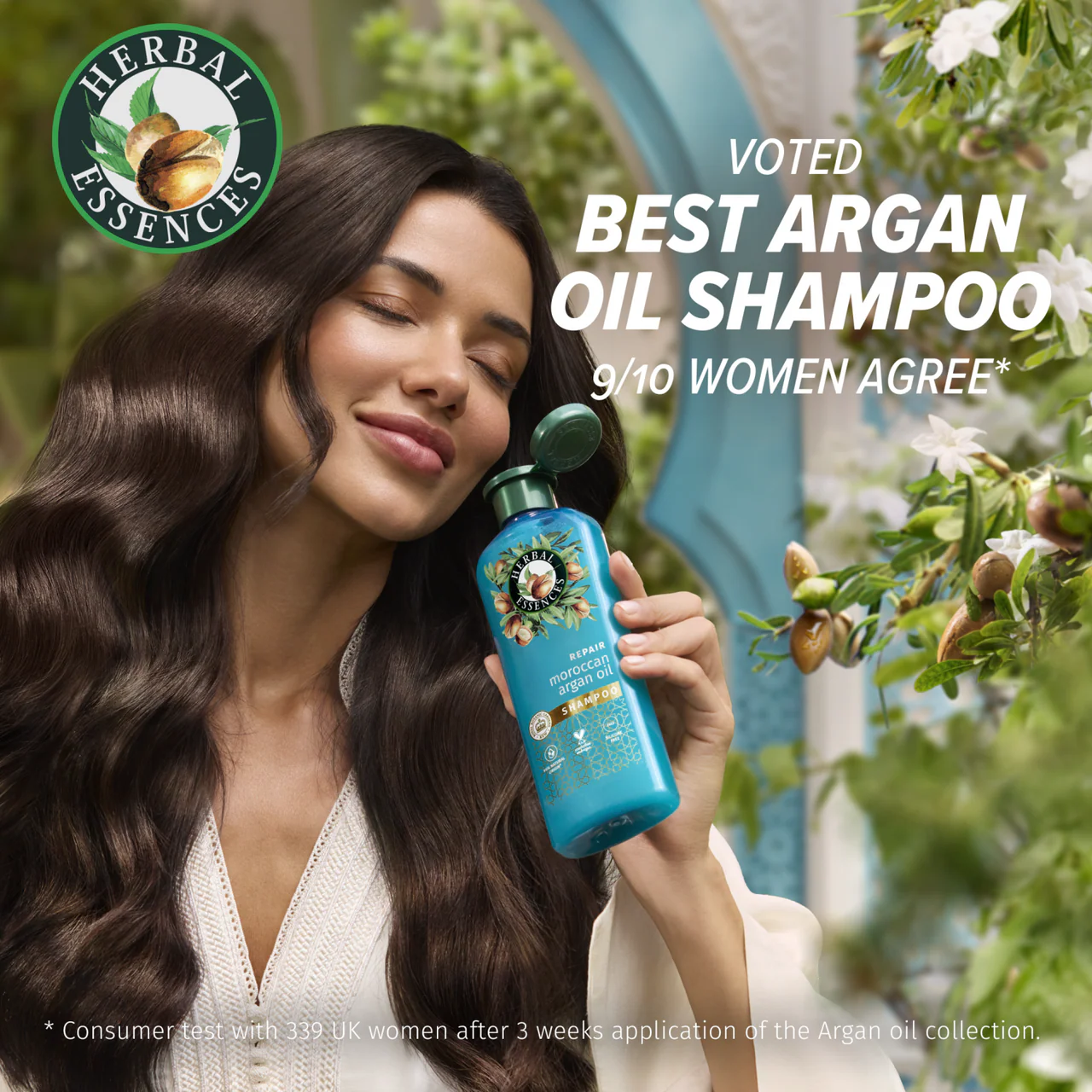 Herbal Essences Argan Oil Shampoo 350ml - Image 4