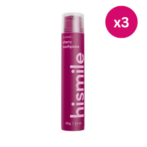 Hismile Cherry Toothpaste x3