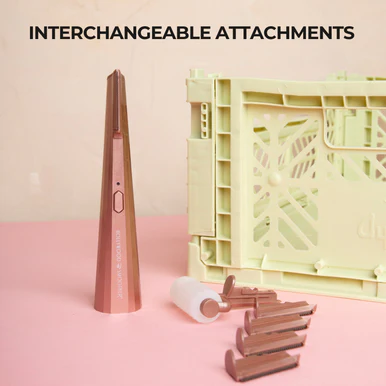 Hollywood Smoother, Sonic Dermaplaner- Rose Gold - Image 7