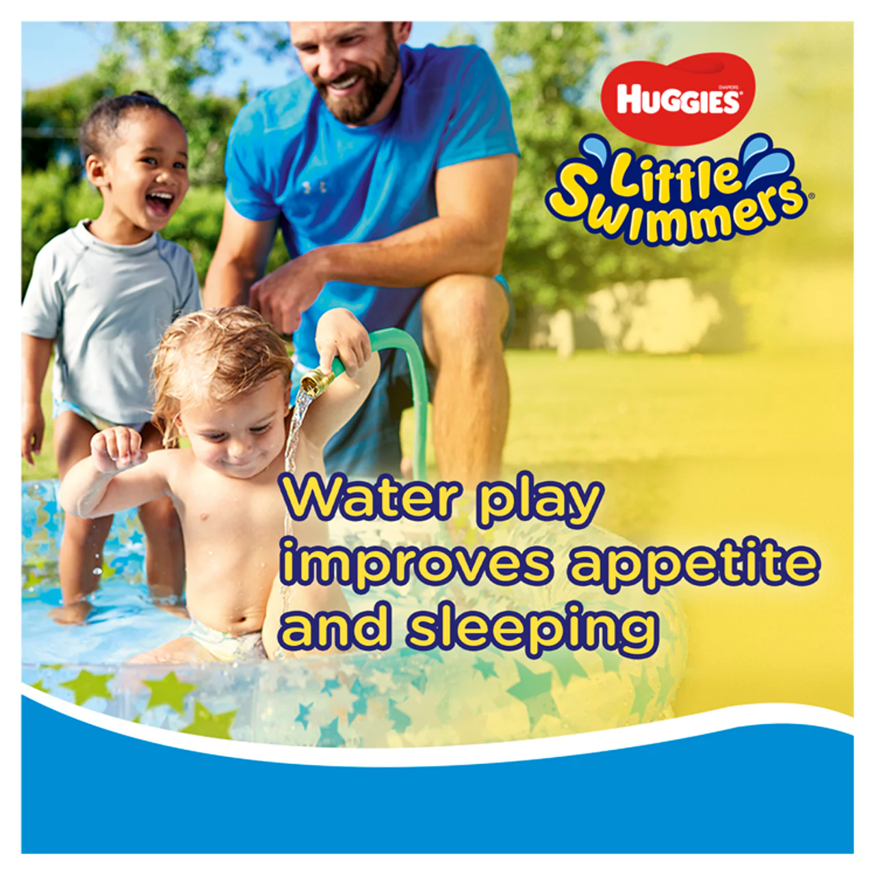 Huggies Little Swimmers Swim Nappies Size 5-6 11 Pack - Image 5