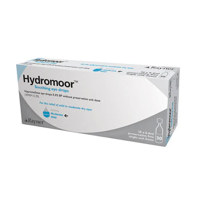 Hydromoor 0.3% Hypromellose Eye Drops 30 x 0.4ml