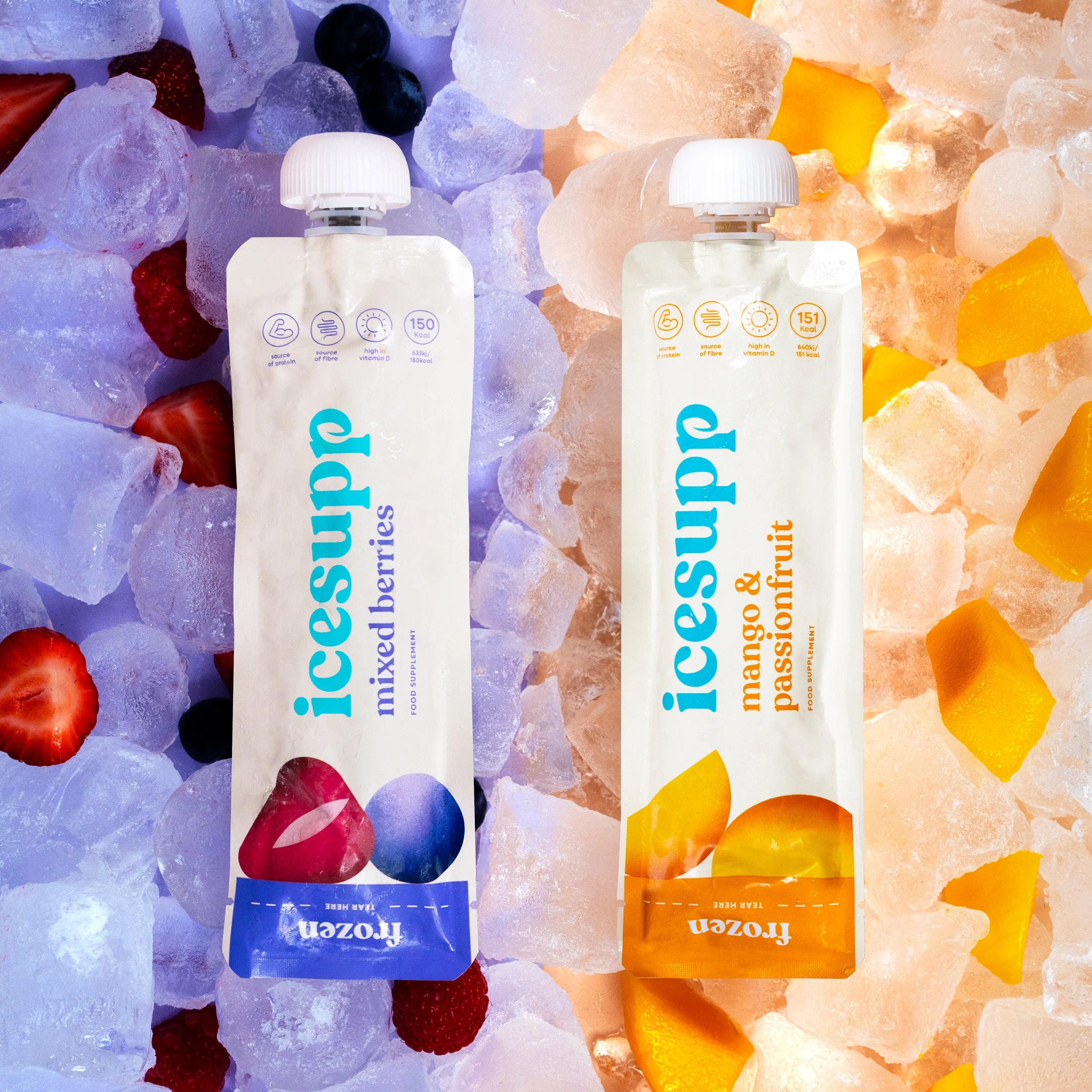 Icesupp Frozen Nutritional Supplement Mixed Berries 12 Pack - Image 4