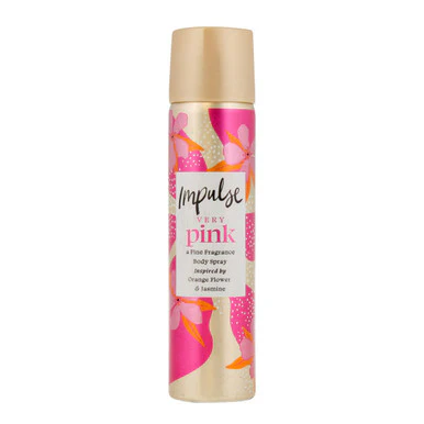 Impulse Body Spray Very Pink 75ml