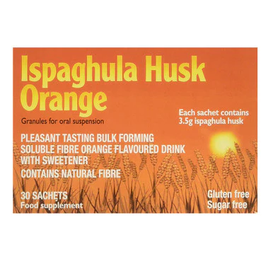Ispaghula Husk Orange (Fybogel alternative) 30 Sachets