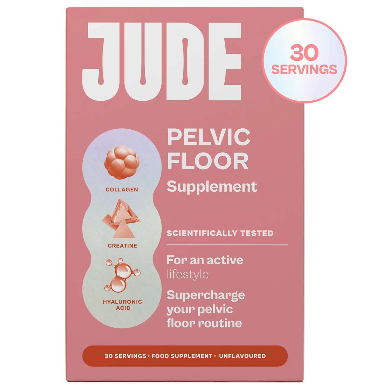 Jude Pelvic Floor Supplements 30 Servings