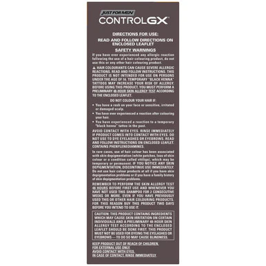 Just For Men Control GX Grey Reducing Shampoo and Conditioner 118ml - Image 3