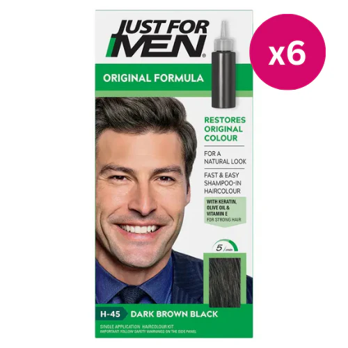 Just For Men Original Formula Dark B H-45 x 6