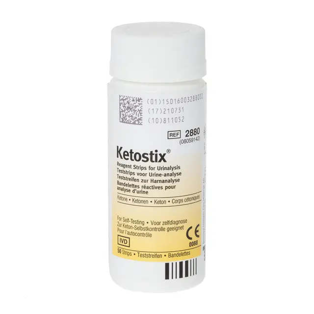 Ketostix Reagent Test Strips (Ketone) 50 Pack - Image 2