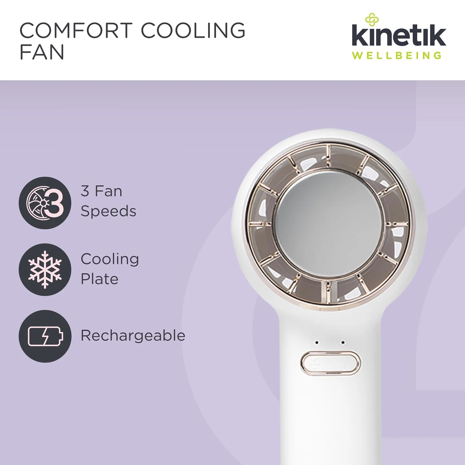Kinetik Wellbeing Comfort Cooling Fan - Image 2