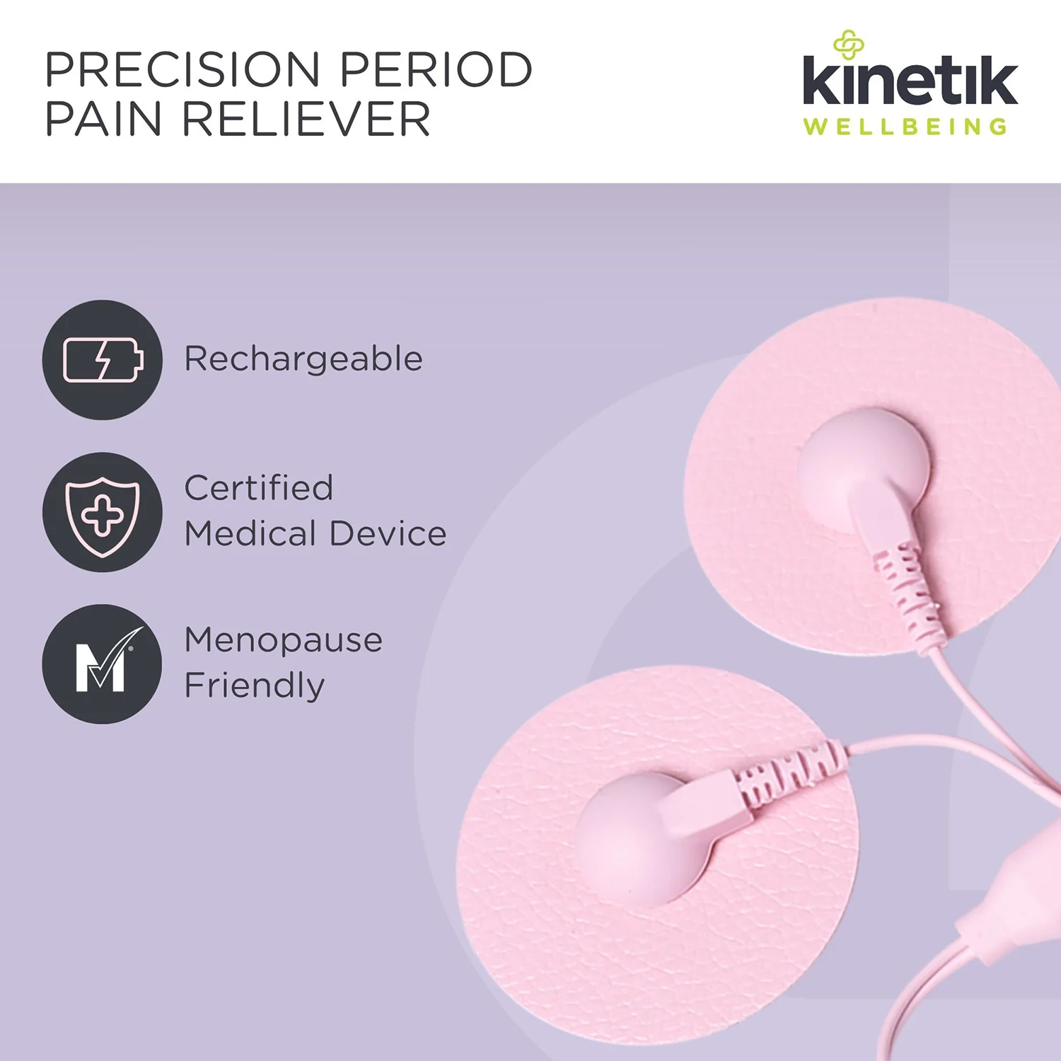 Kinetik Wellbeing Precision Period Pain Reliever - Image 3