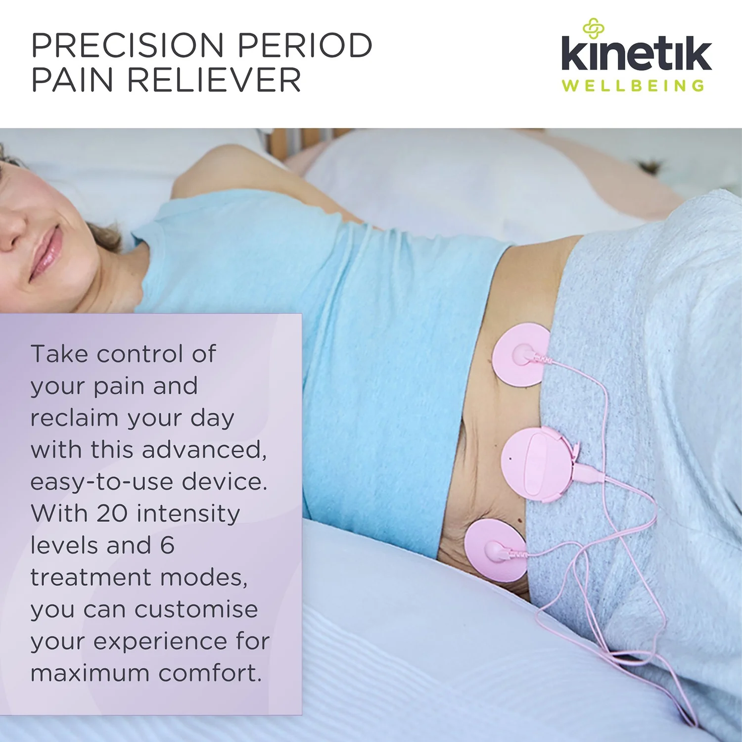 Kinetik Wellbeing Precision Period Pain Reliever - Image 4