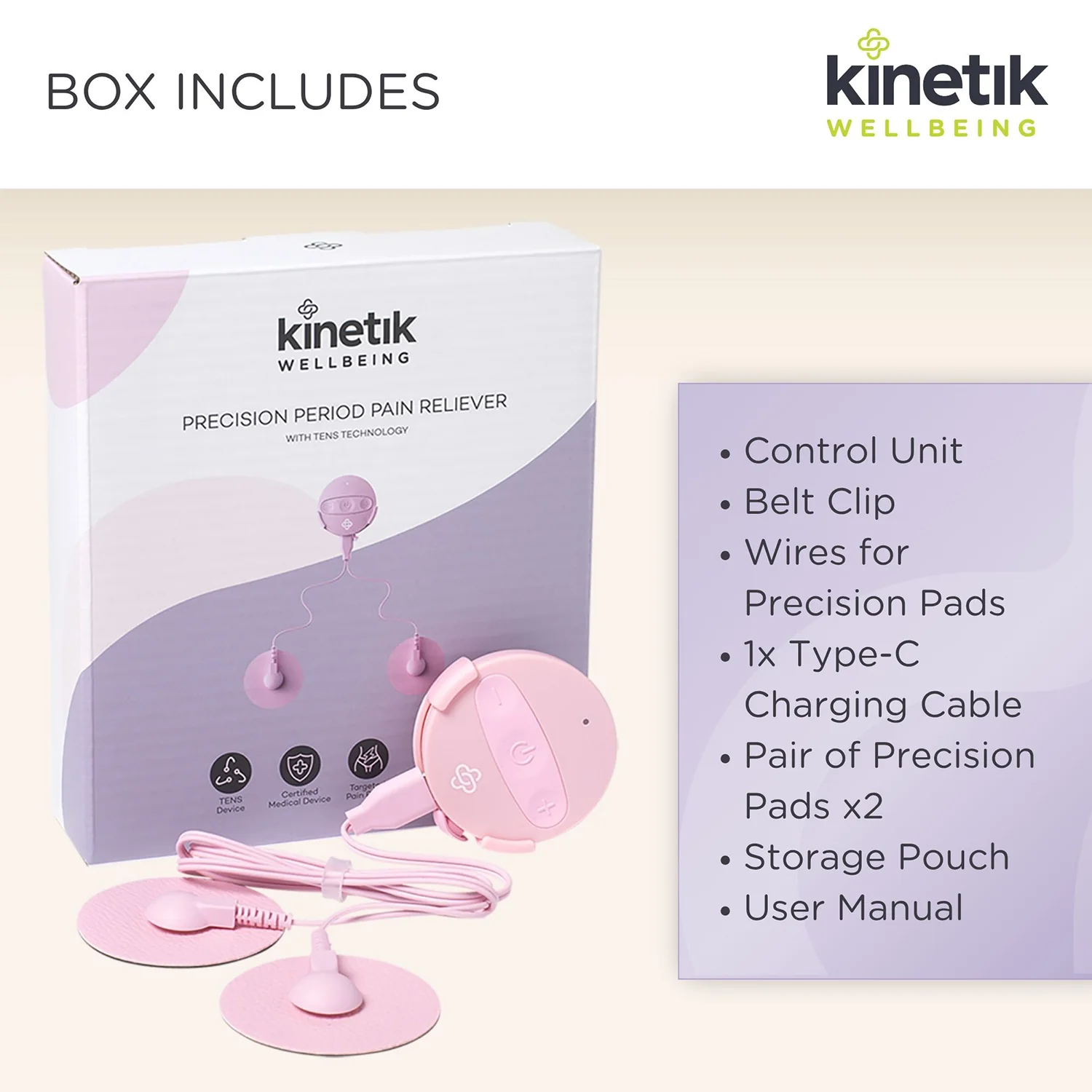 Kinetik Wellbeing Precision Period Pain Reliever - Image 7