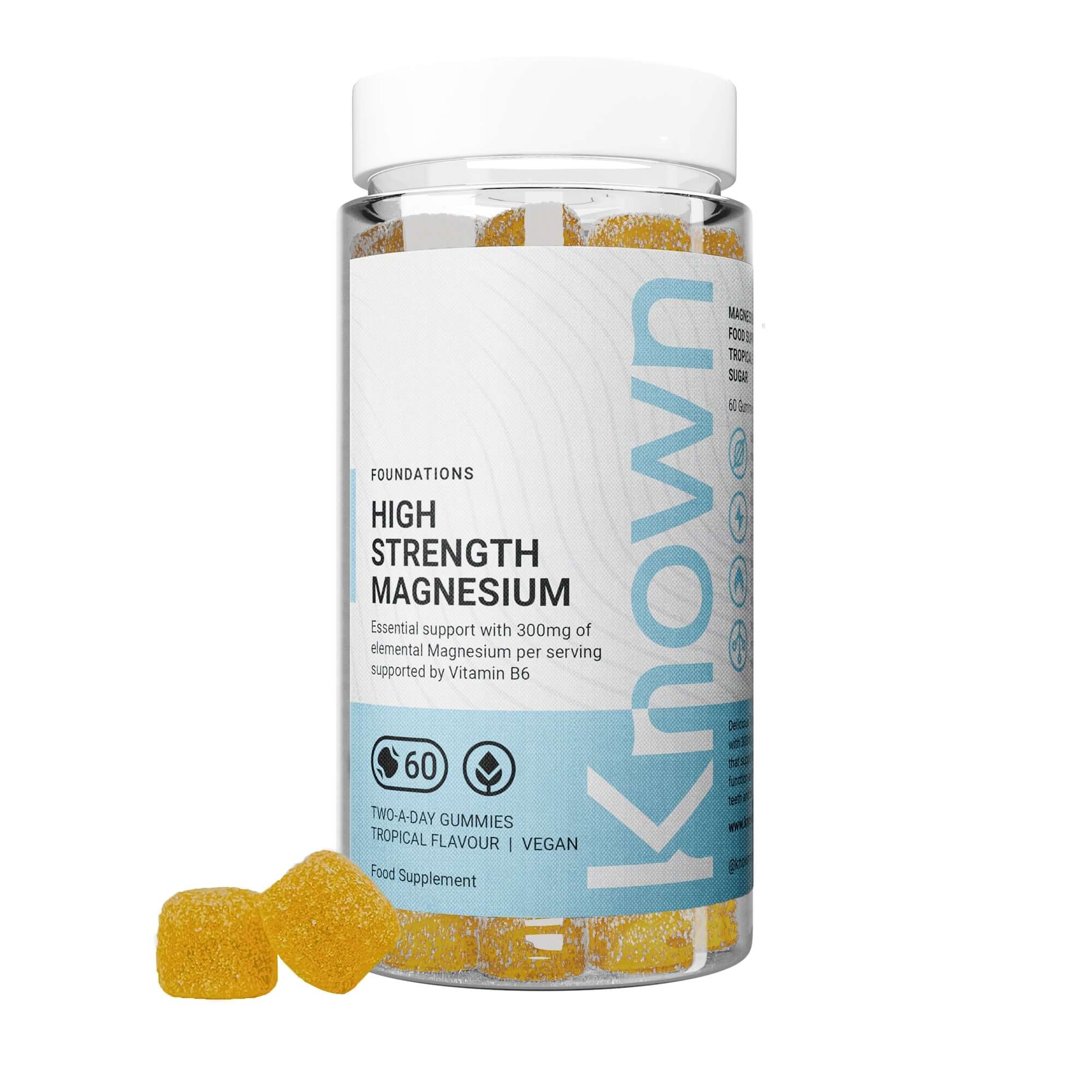 Known Nutrition High-Strength Magnesium 60 Gummies