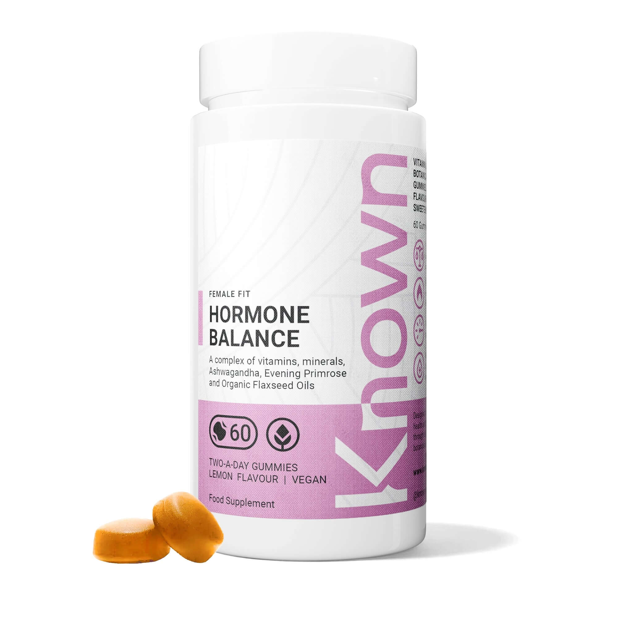 Known Nutrition Hormone Balance 60 Gummies