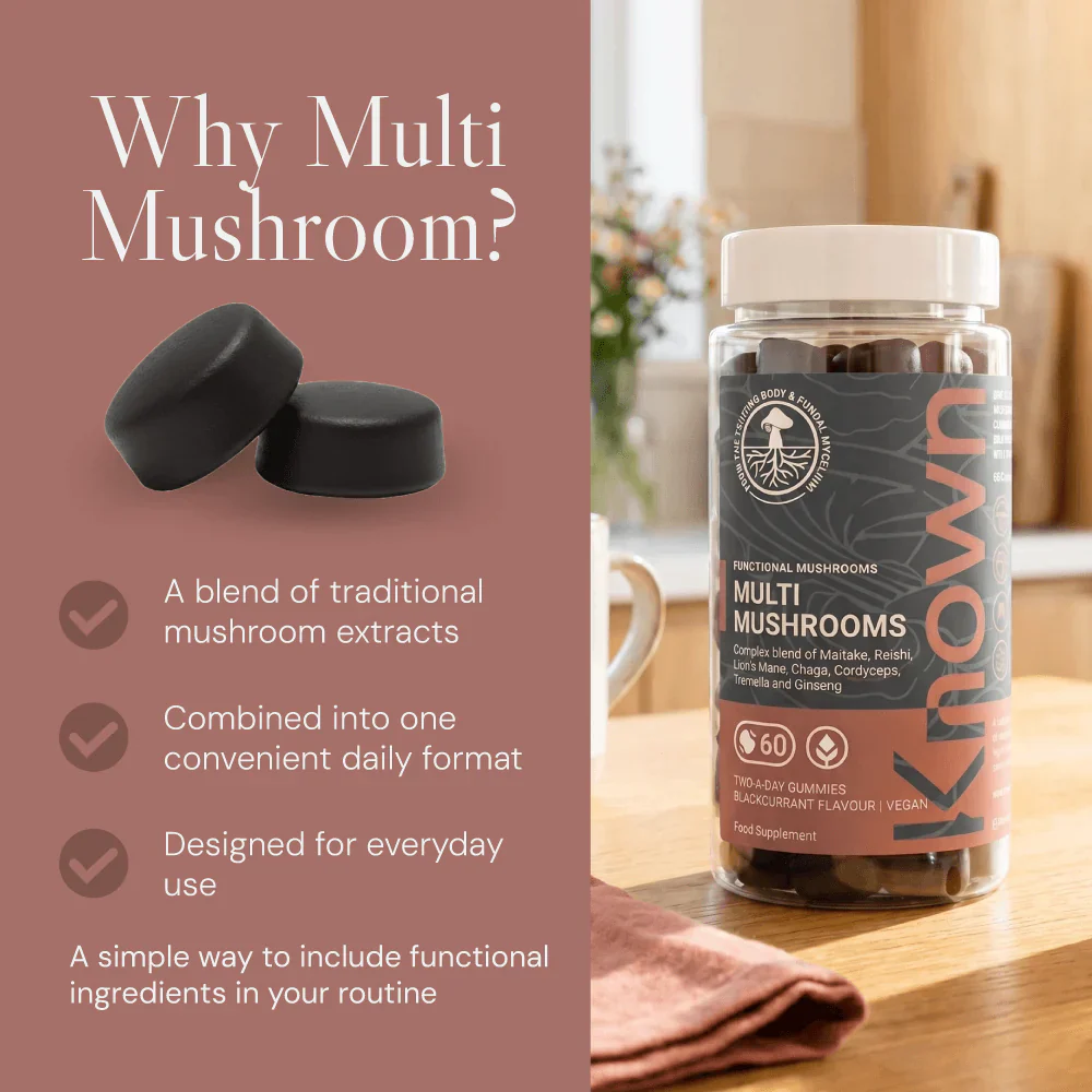 Known Nutrition Multi Mushrooms 60 Gummies - Image 8