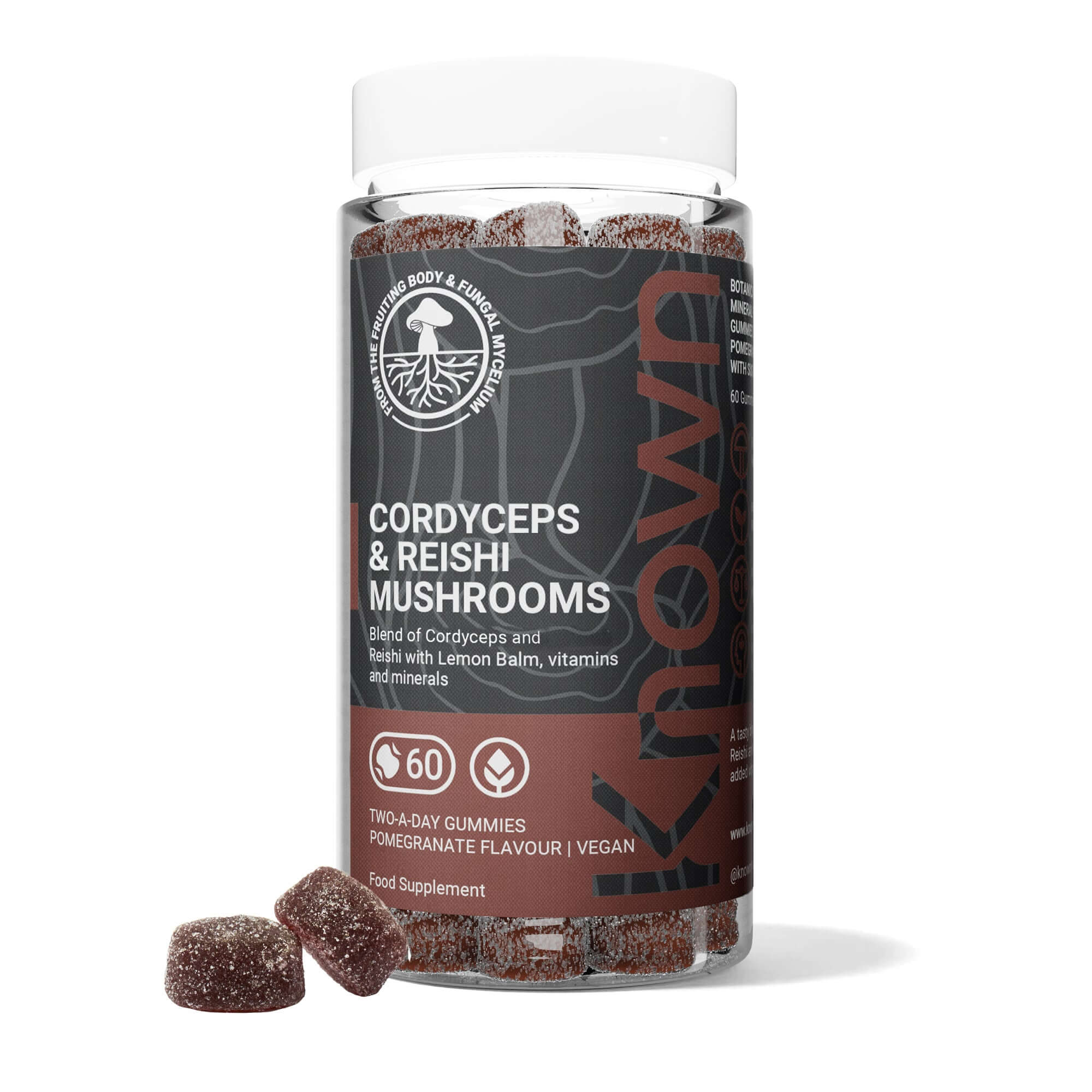 Known Nutrition Sleep Mushrooms 60 Gummies