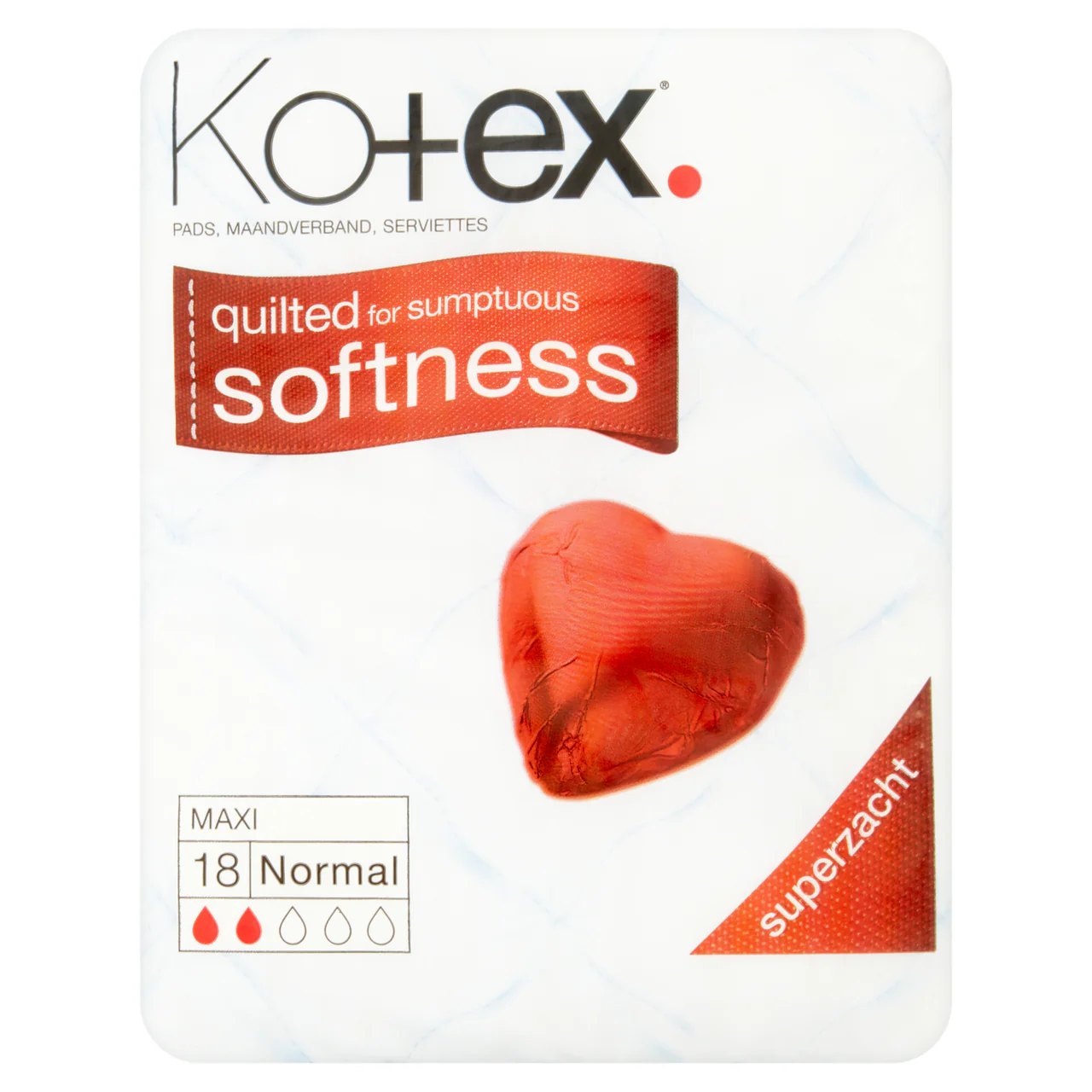 Kotex Maxi Normal Pads 18 Pads