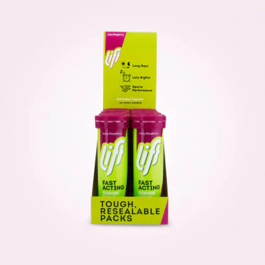 Lift Glucose Chews Raspberry Tube 10 - Image 3
