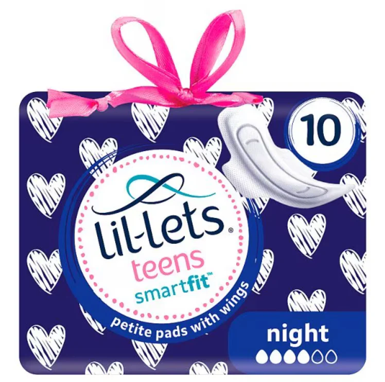 Lil-Lets Teens Night Towels with Wings 10s