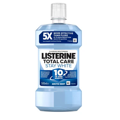 Listerine Stay White Mouthwash Arctic Mint 500ml