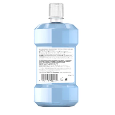 Listerine Stay White Mouthwash Arctic Mint 500ml - Image 2