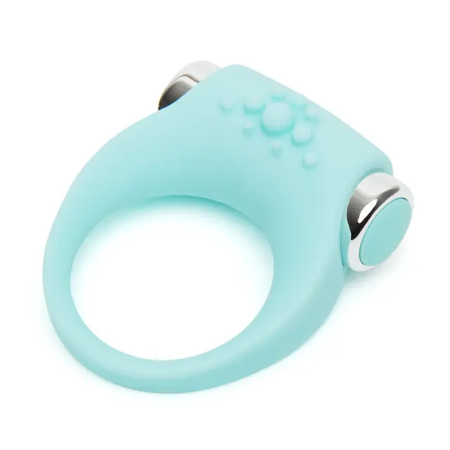 Lovehoney Buzz Vibrating Love Ring Aqua - Image 2