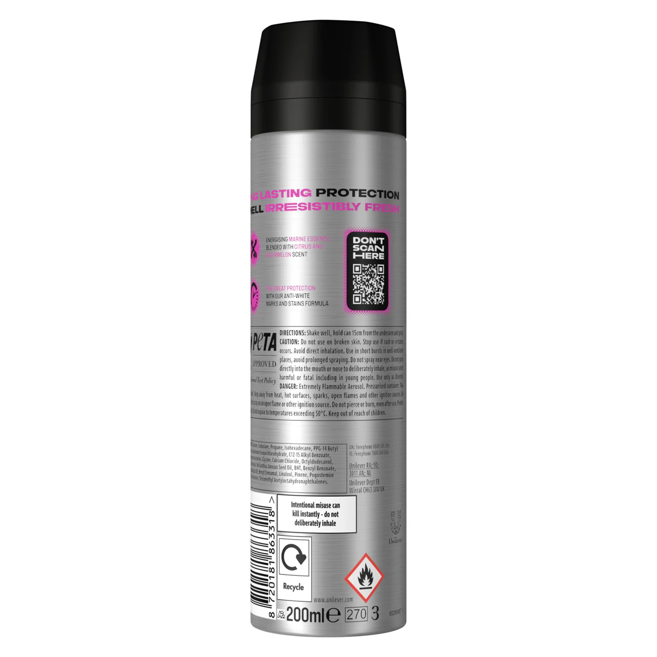 Lynx Anti-Perspirant Number 10 200ml - Image 2