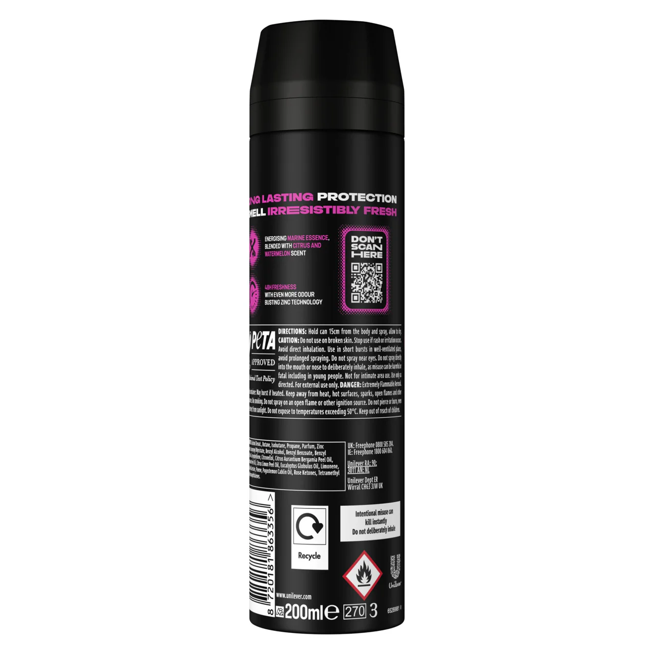 Lynx Body Spray Number 10 200ml - Image 2