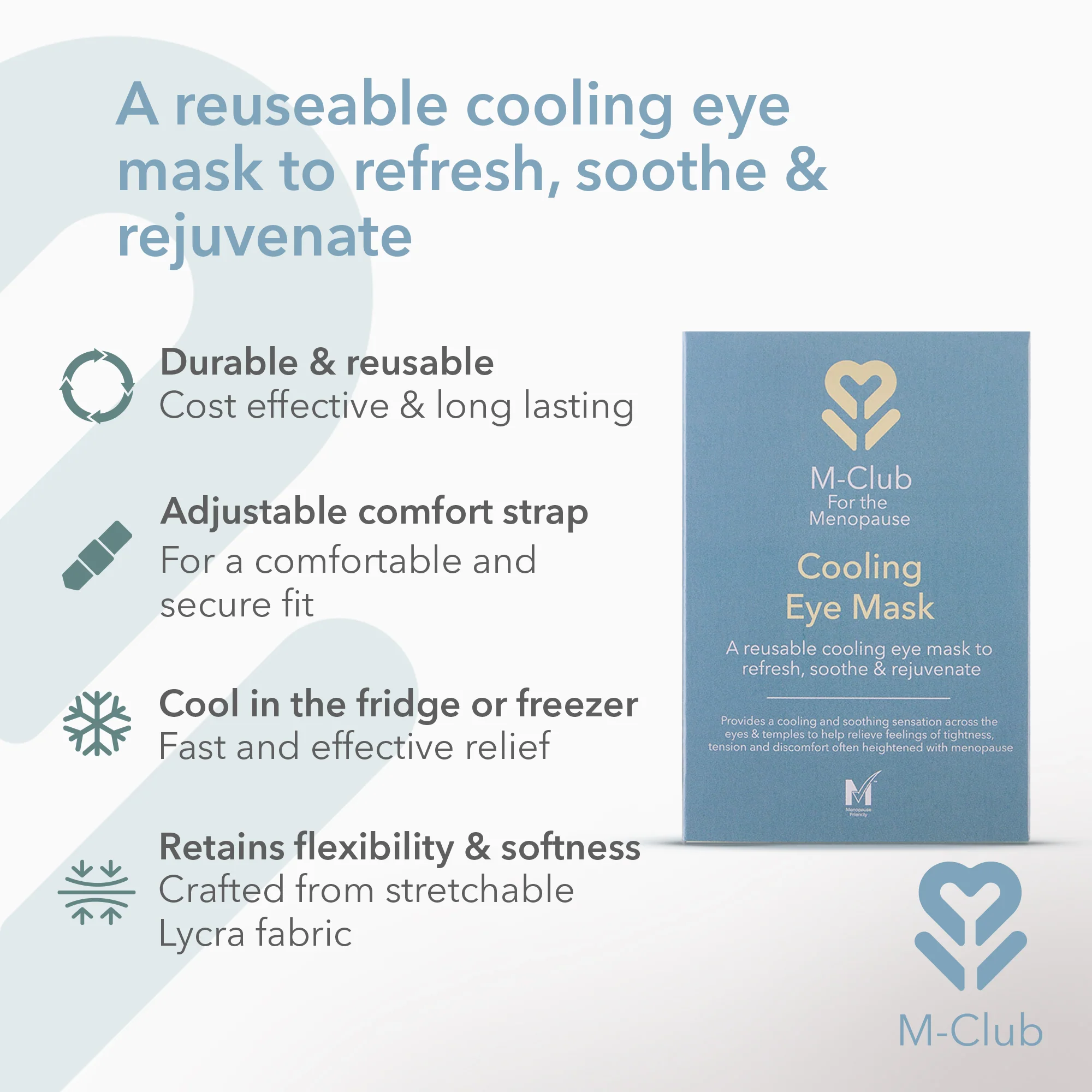 M-Club Cooling Eye Mask - Image 3