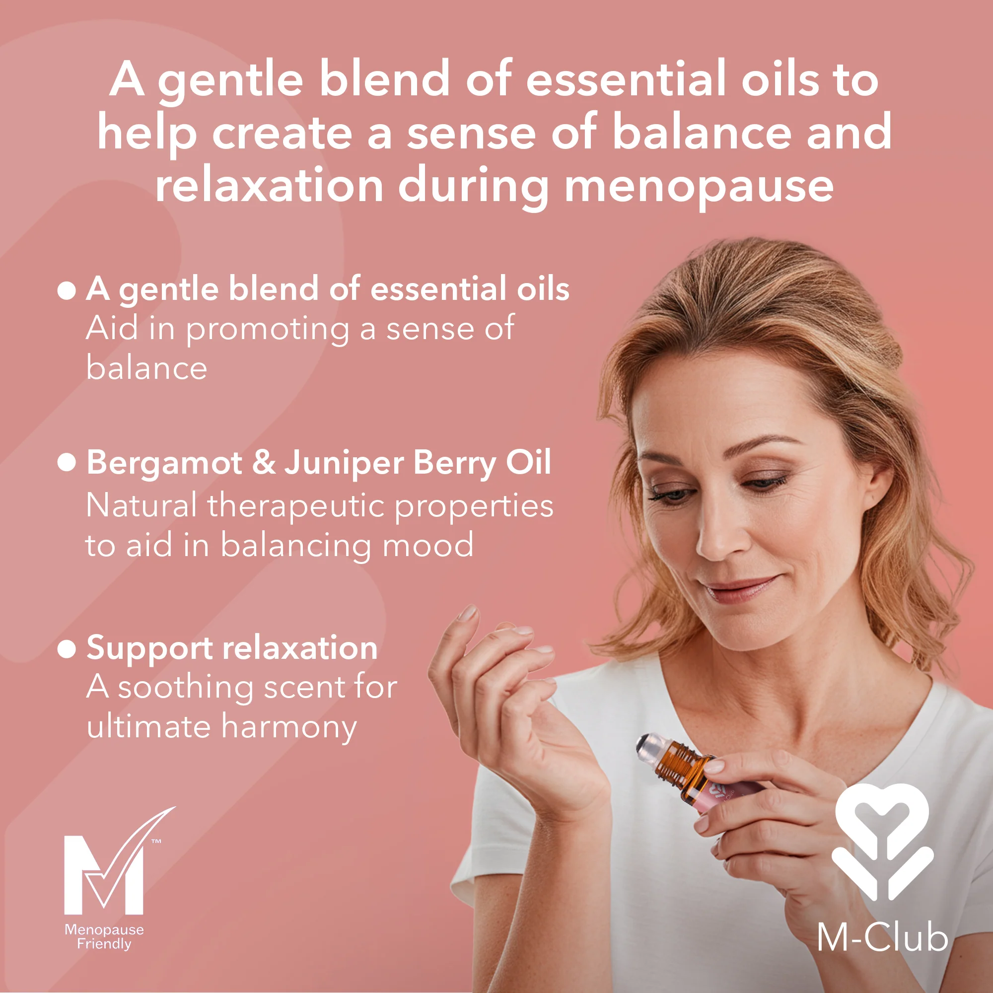 M-Club Mood Harmony Pulse Point Roller Oil 8ml - Image 2