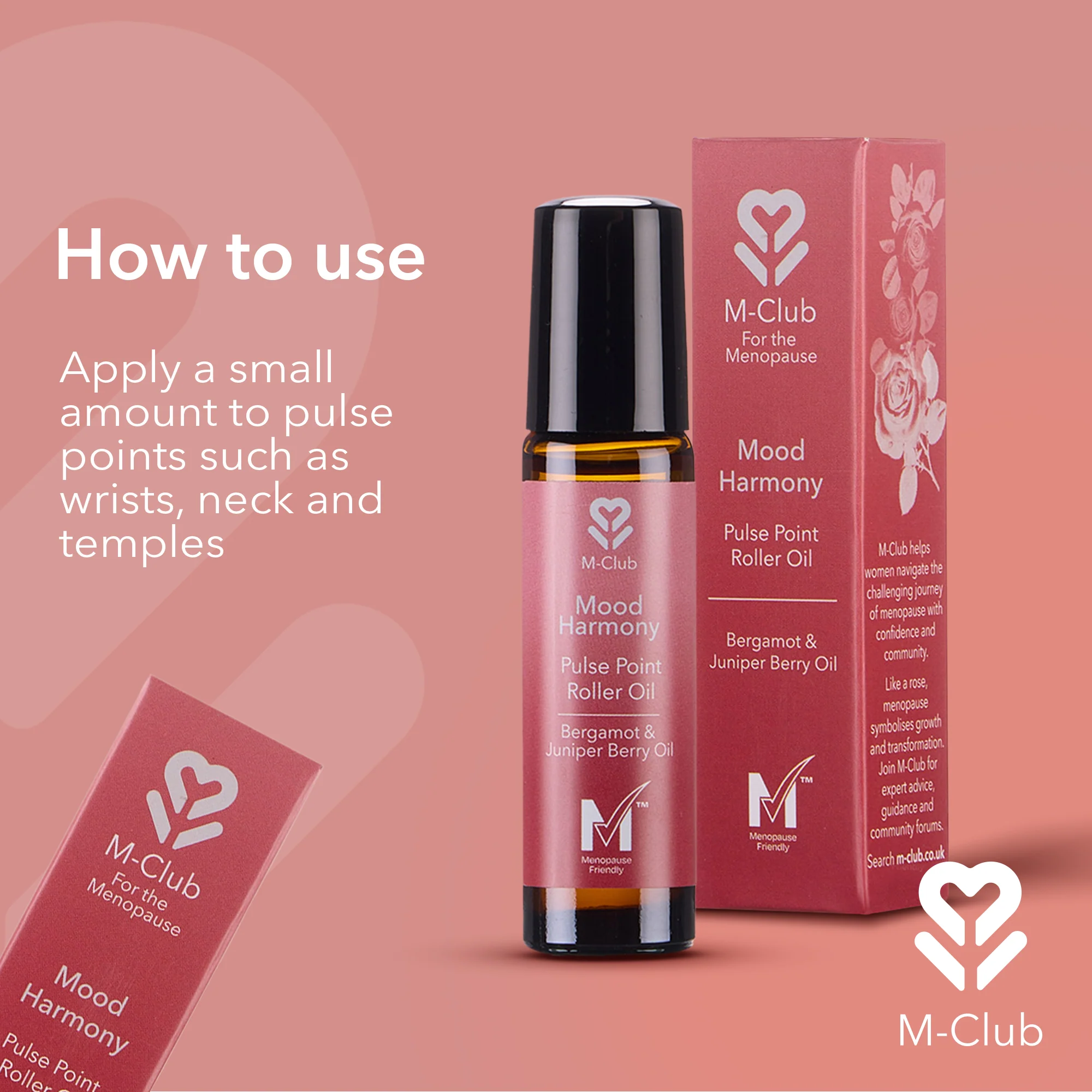 M-Club Mood Harmony Pulse Point Roller Oil 8ml - Image 3