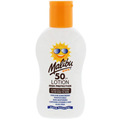 Malibu Lotion for Kids SPF50 100ml