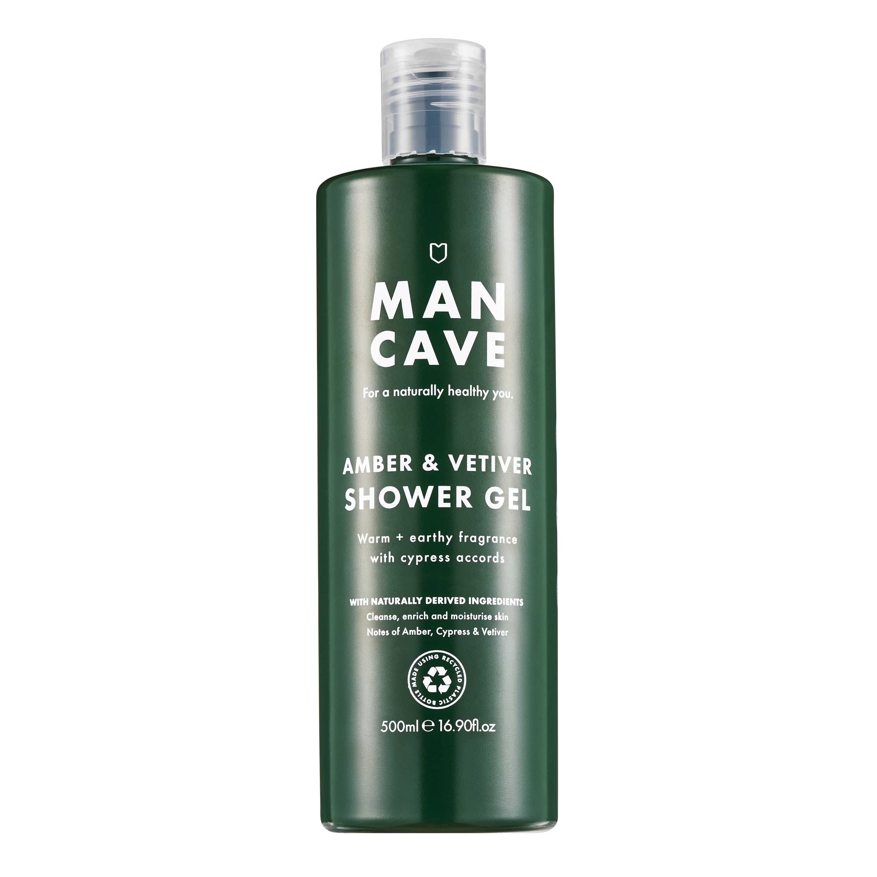 Mancave Amber & Vetiver Shower Gel 500ml