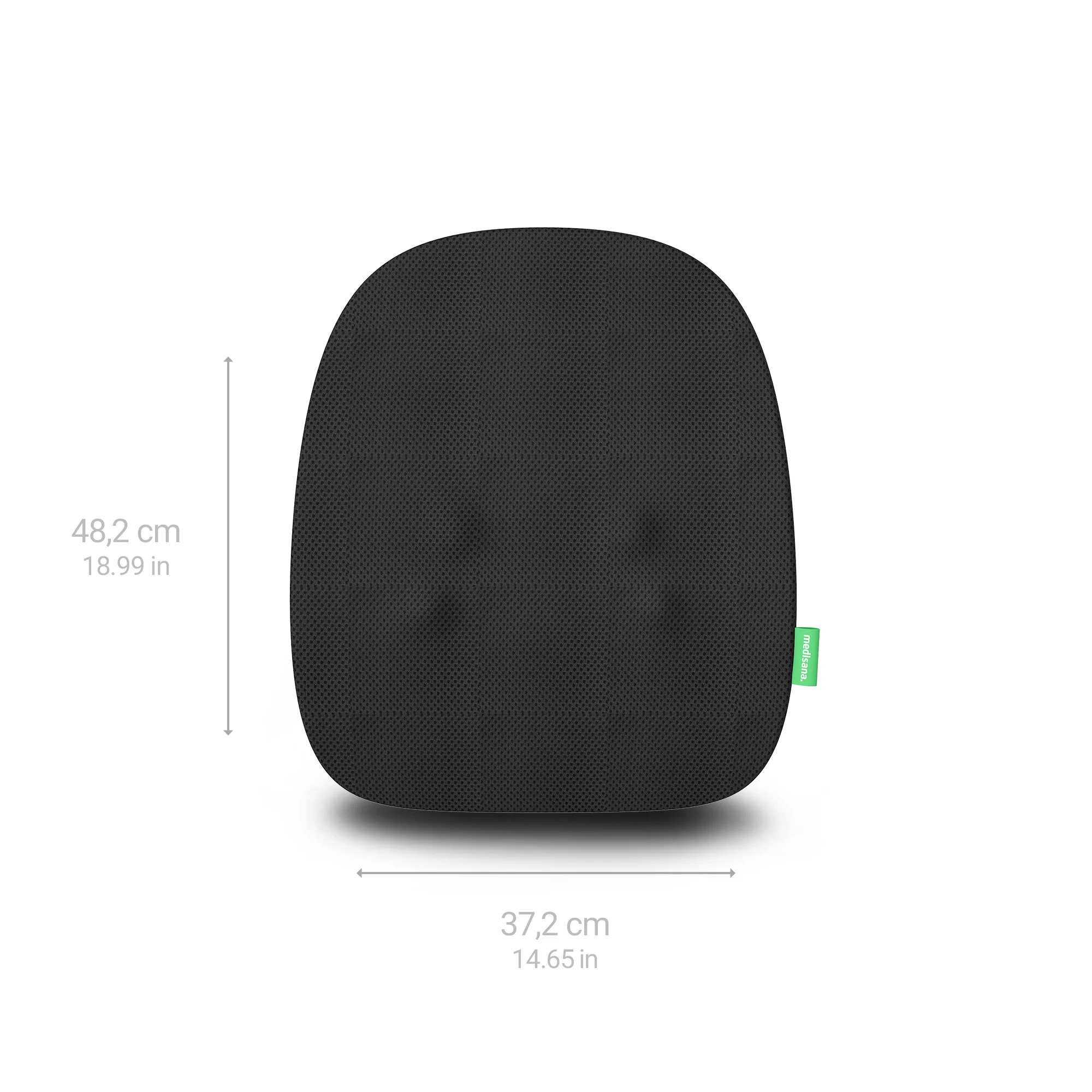 Medisana MC 500 Cordless Shiatsu Massage Back Rest - Image 2
