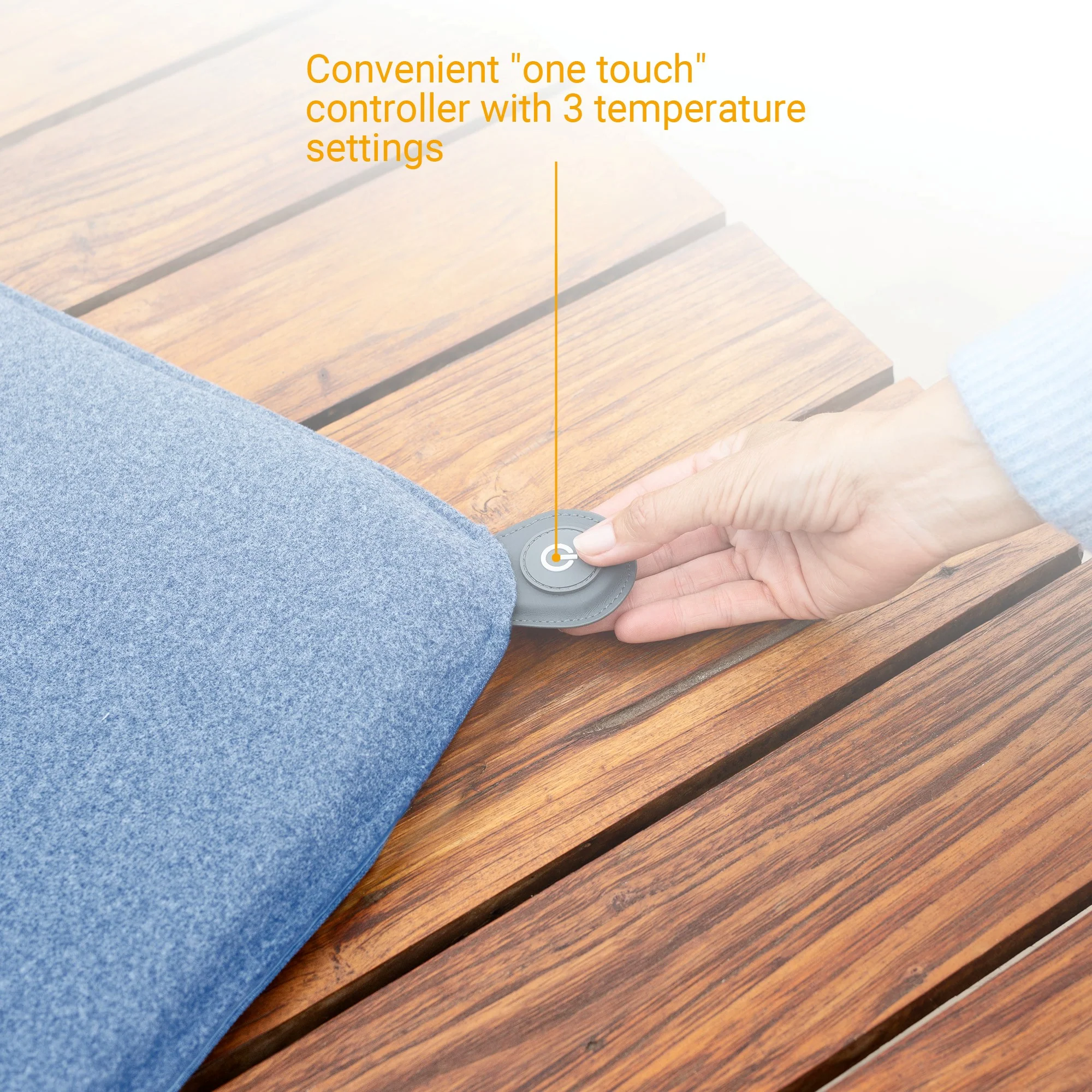 Medisana OL 650 Outdoor Heat Pad Blue - Image 4