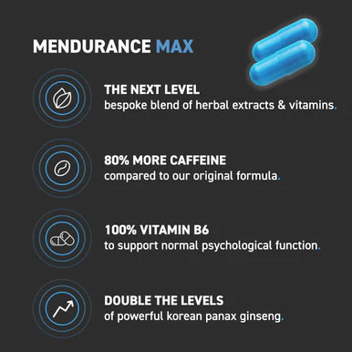 Mendurance Max Supplement For Men 10 Capsules - Image 3