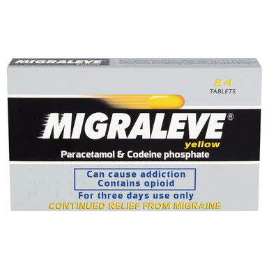 Migraleve Yellow 24 Tablets