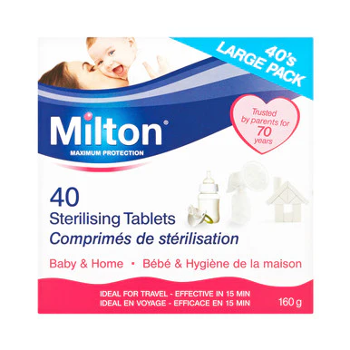 Milton Sterilising Tablets 40 Pack