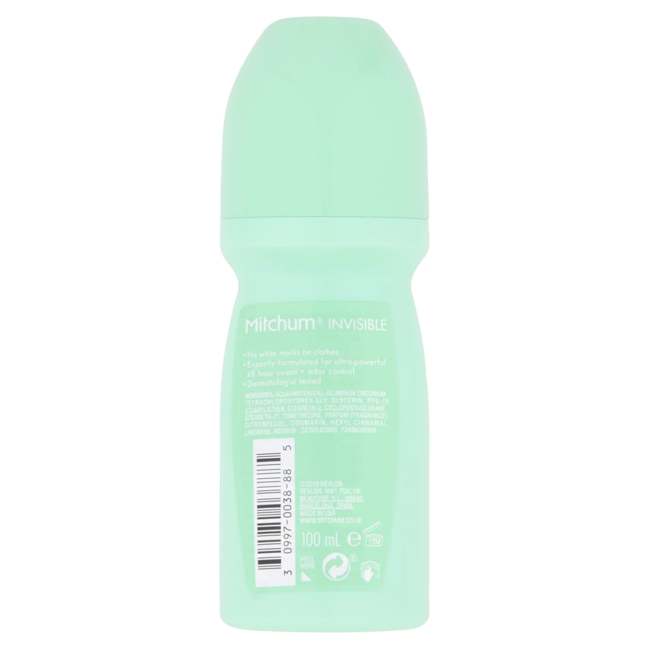 Mitchum Invisible Roll On Clear Fresh 100ml - Image 6