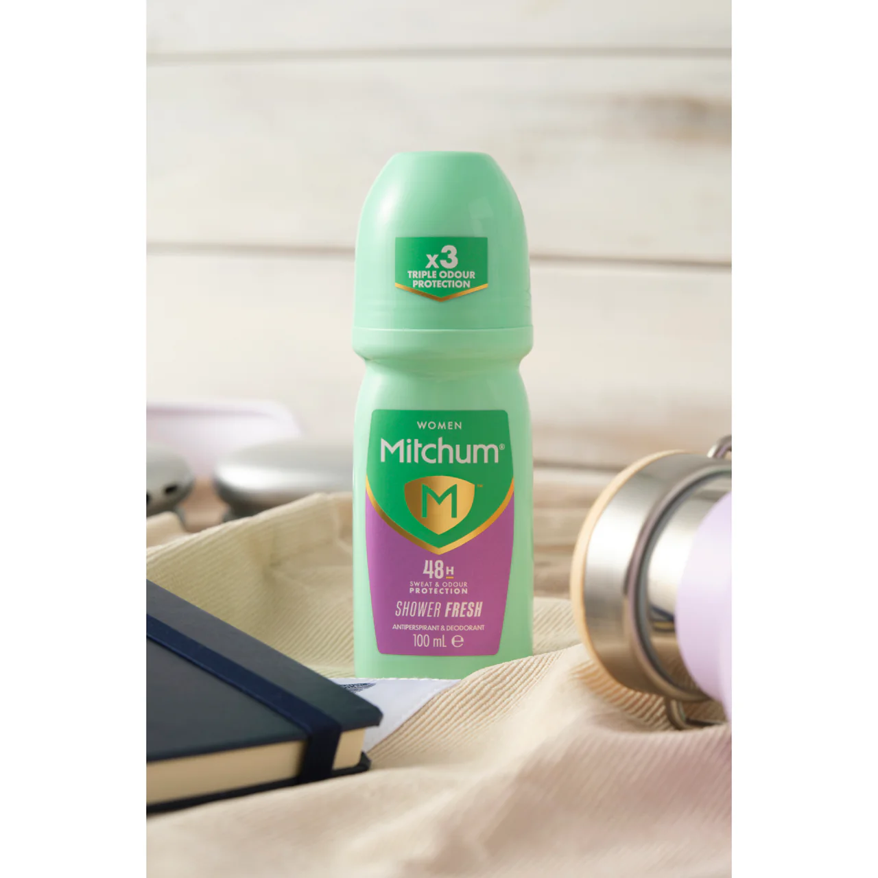 Mitchum Roll On Shower Fresh 100ml - Image 2