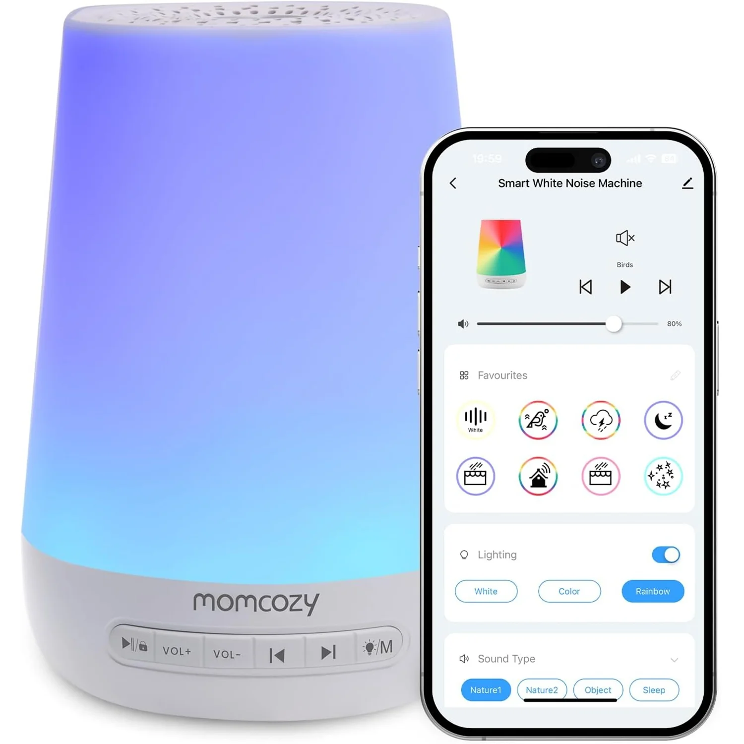Momcozy White Noise Machine