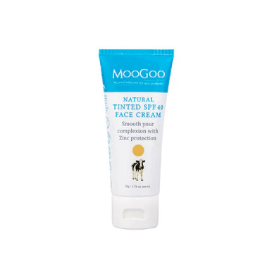 MooGoo Tinted SPF 40 Face Cream 50g