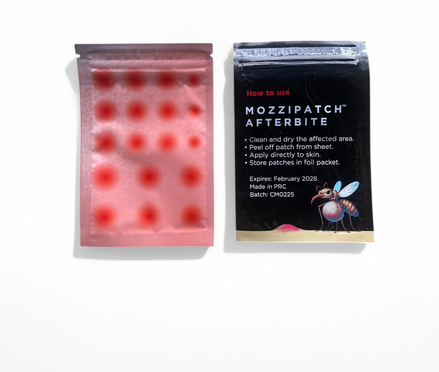Mozzipatch 36 Soothing Afterbite and Sting Relief Patches