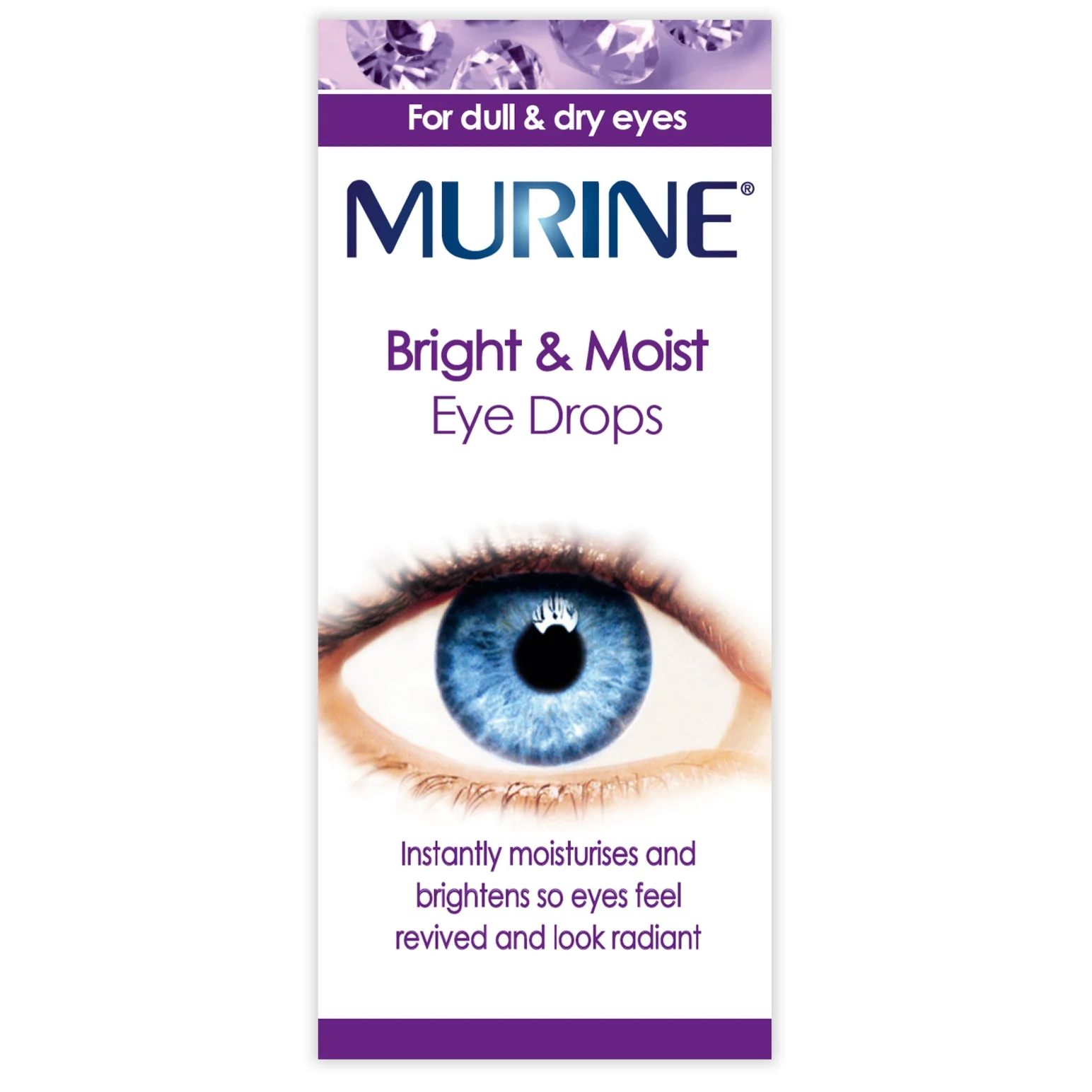 Murine Bright & Moist Eye Drops 15ml