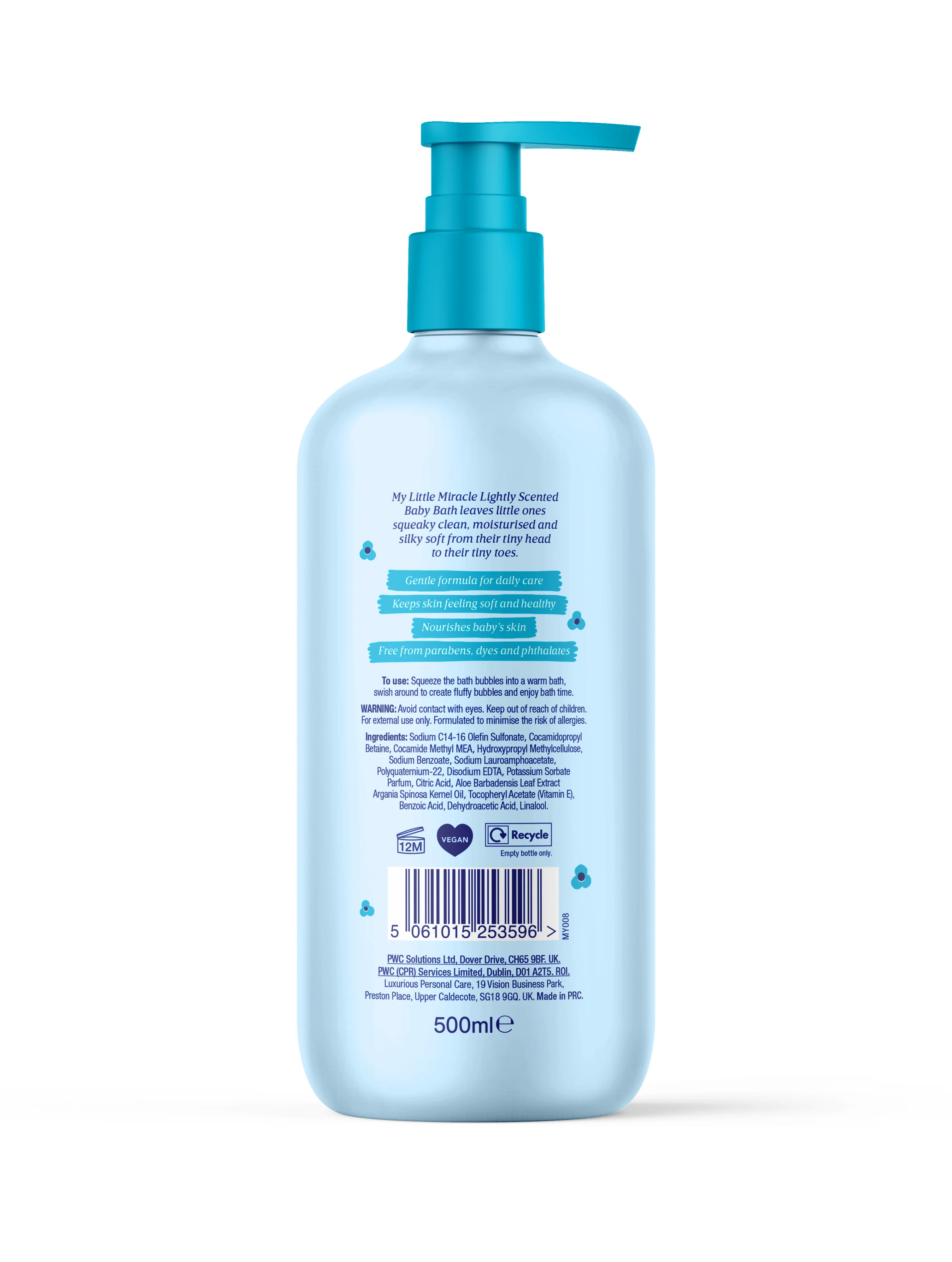 My Little Miracle Baby Bath & Pump 500ml - Image 2