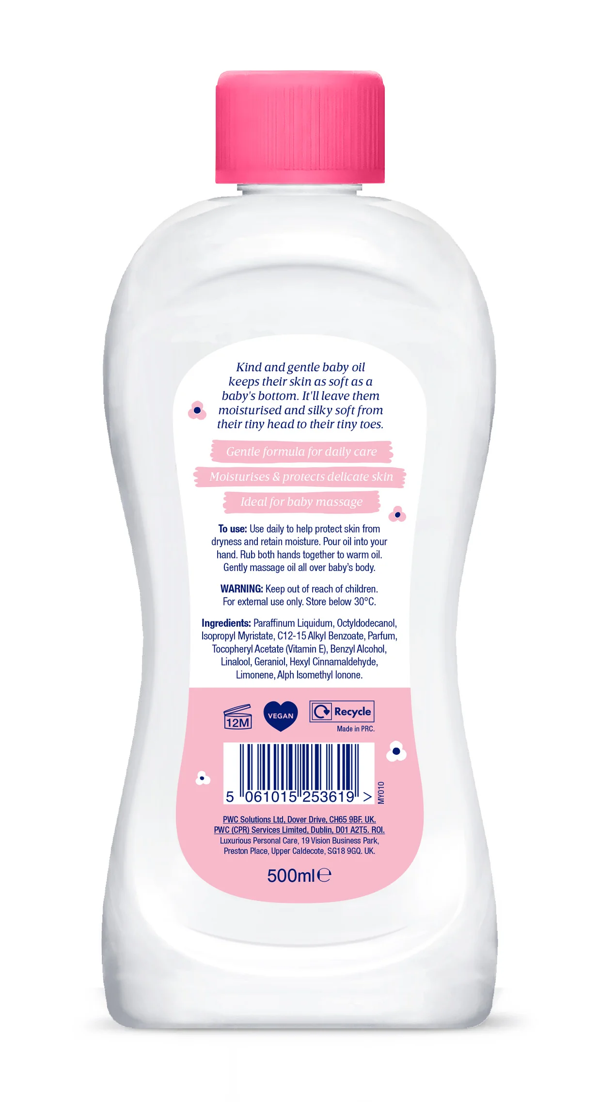 My Little Miracle Baby Oil 500ml - Image 2